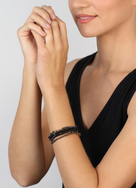 Black - Petit Glamour d'Afrique - Konplott bracelet